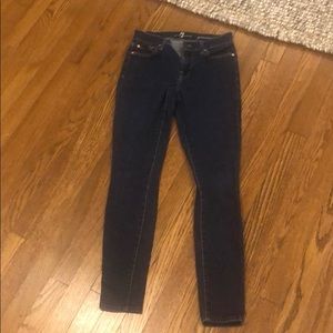 7 for all mankind - gwenevere jeans - size 24!